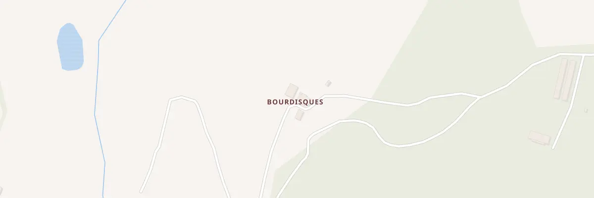 Plan du 5083 Bourdisque à Sauveterre