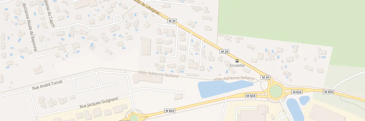 Plan du 15B Rte de Lévignac à Menville
