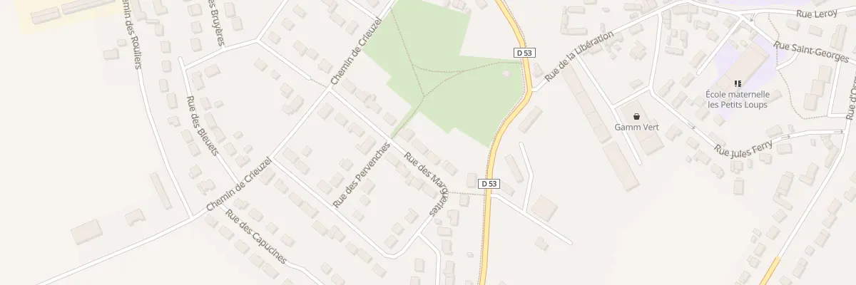 Plan du 11 Rue des Marguerites à Saint-André-de-l’Eure