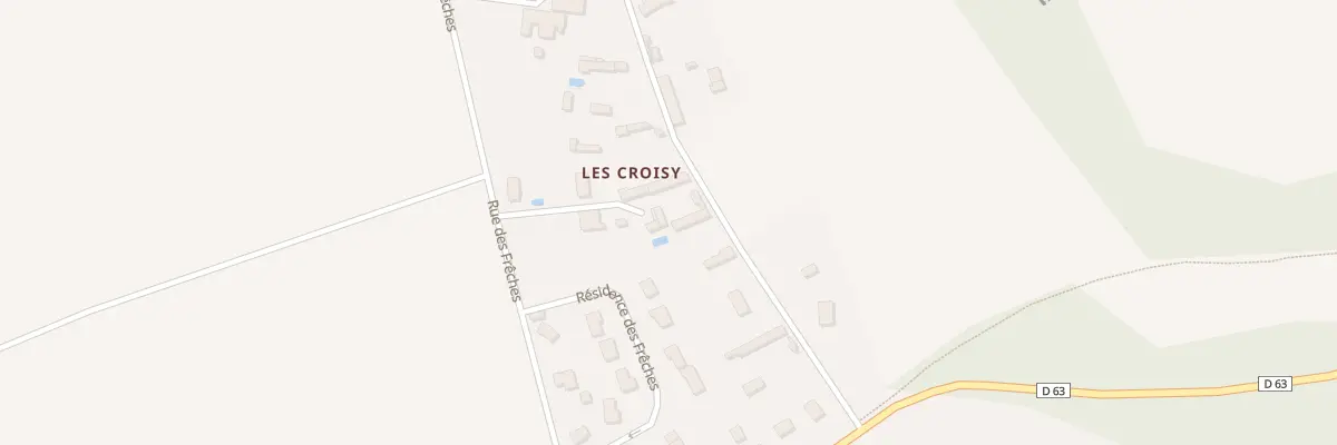 Plan du 7 Rue des Croisy à Fontaine-sous-Jouy