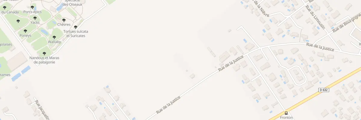 Plan du 24 Rue de la Justice à Plaisance-du-Touch