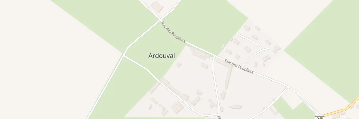 Plan du 1 Rue des Peupliers à Ardouval