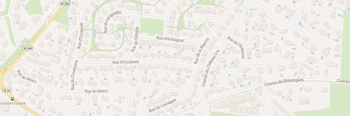 Plan du 41 Rue d’Occitanie à Pibrac