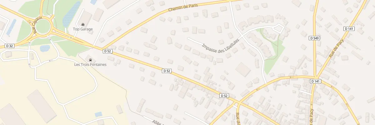 Plan du 36C Rue Jules Cayaux à Saint-André-de-l’Eure
