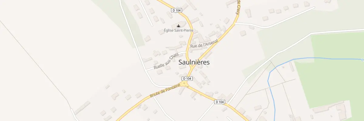 Plan du 5 Rue de l’Église à Saulnières