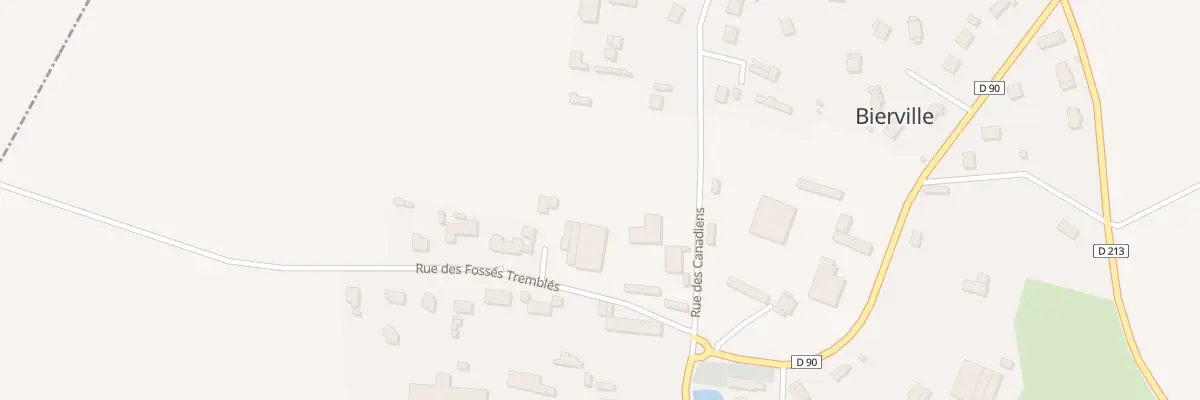 Plan du 2 Rue des Fosses Trembles à Pierreval