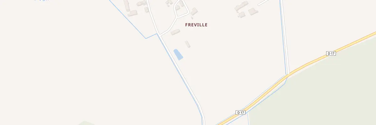 Plan du 1 Freville à Logron
