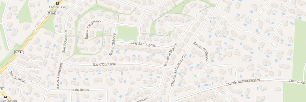 Plan du 18 Rue d’Armagnac à Pibrac