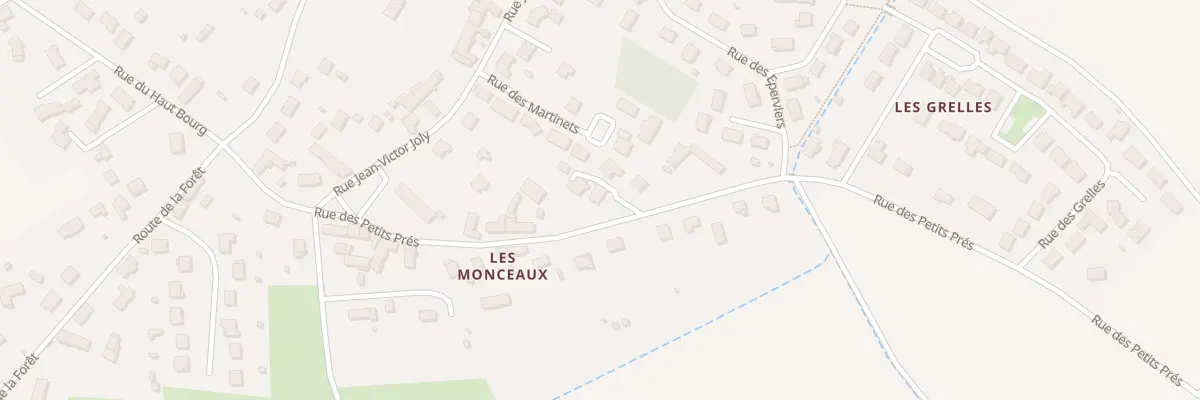 Plan du 13 Rue des Petits Prés à Saint-Sulpice-de-Pommeray