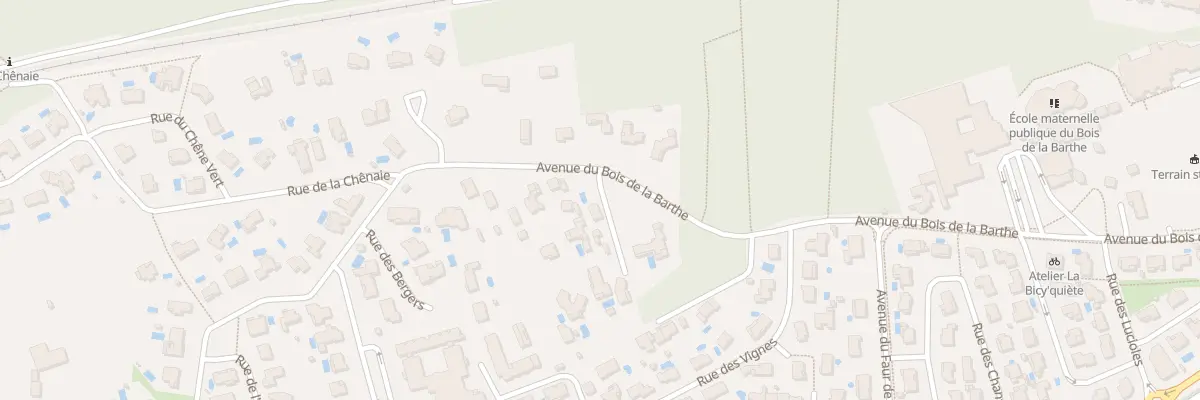 Plan du 9 Av du Bois de la Barthe à Pibrac