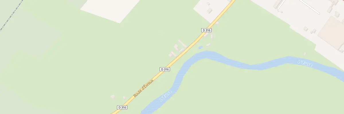Plan du 46 Rte d’Evreux à Autheuil-Authouillet