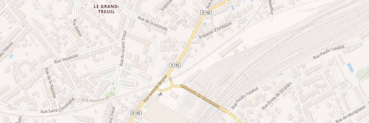 Plan du 78 Rue Aristide Briand à Limoges