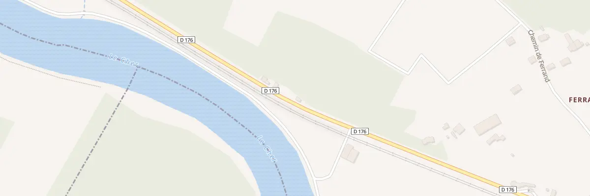 Plan du 14 Rte de Montrichard à Monthou-sur-Cher