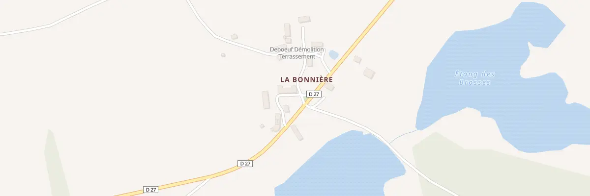 Plan du 1 Pl de la Bonniere à Migné