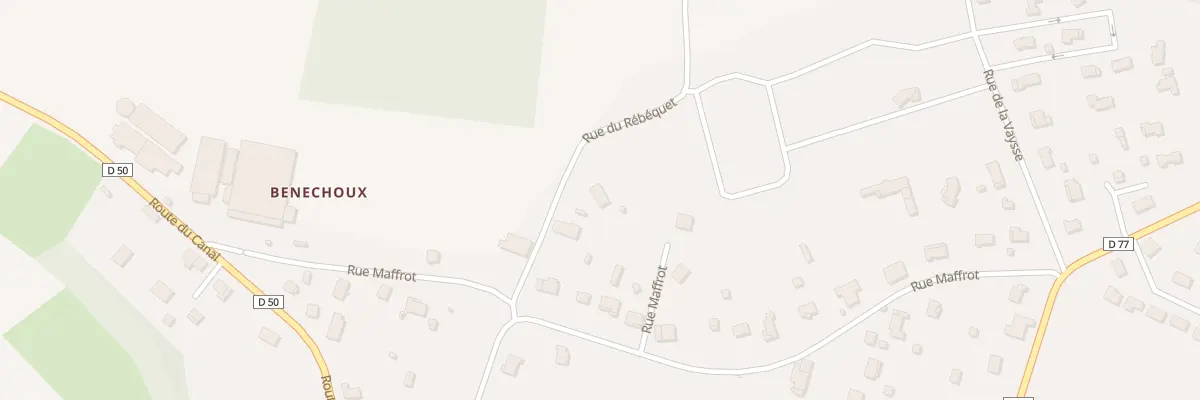 Plan du 394 Rue du Rébequet à Montbartier