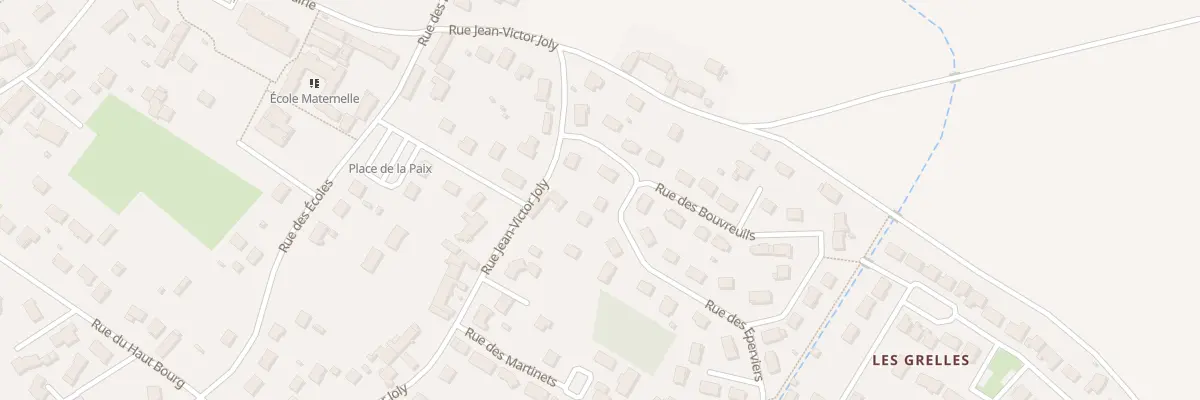 Plan du 6 Rue des Eperviers à Saint-Sulpice-de-Pommeray