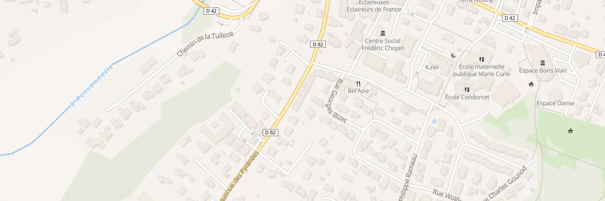 Plan du 19B Av des Pyrenees à La Salvetat-Saint-Gilles