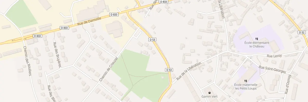 Plan du 8 Rue du Bel Air à Saint-André-de-l’Eure