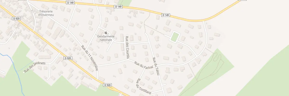 Plan du 257 Rue du Talou à Envermeu