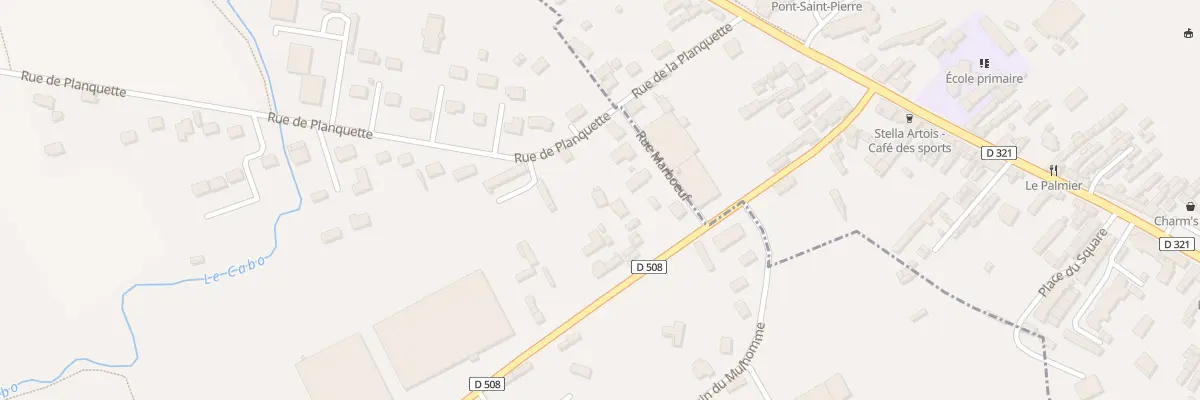 Plan du 54T Rue de la Planquette à Romilly-sur-Andelle
