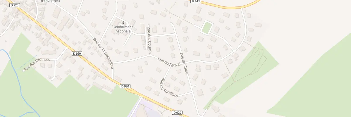 Plan du 227 Rue du Talou à Envermeu