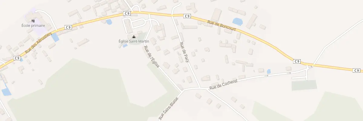 Plan du 6 Rue de Pacy à Miserey