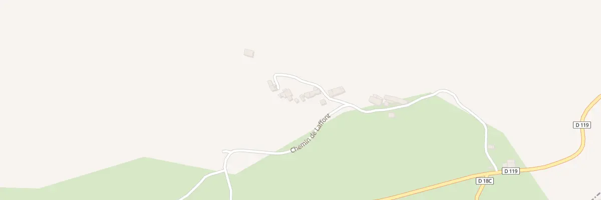 Plan du 77 Laffont à Lescure