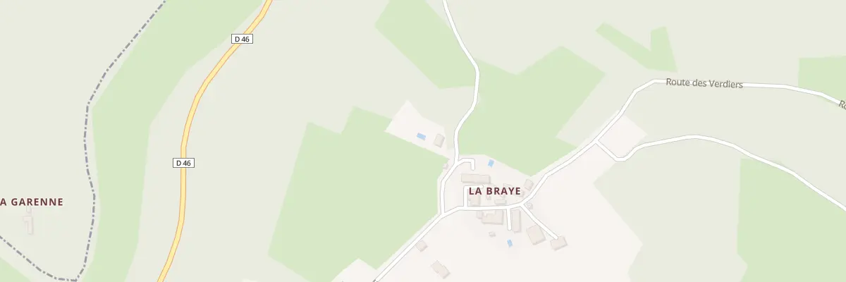 Plan du 386 La Grillere Nord à Saint-Aubin-de-Nabirat