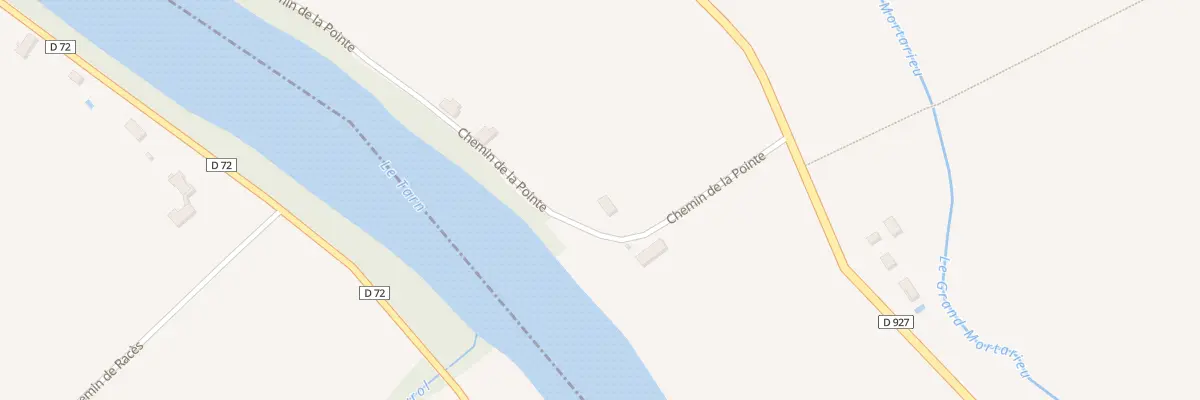Plan du 170 Che de la Pointe à Villemade