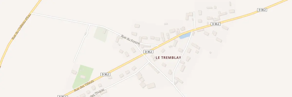 Plan du 14 Rue des Tilleuls à Magny