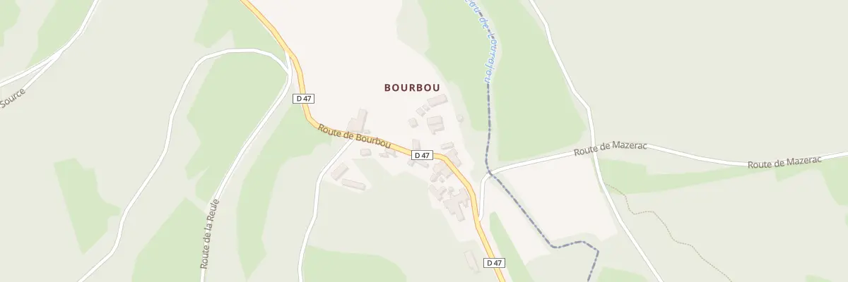 Plan du 6295F Bourbou à Gindou