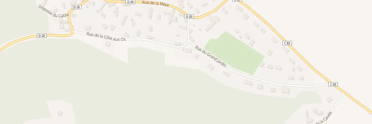 Plan du 5 Rue du Grand Jardin à Amfreville-sous-les-Monts