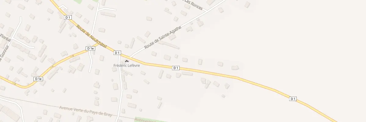 Plan du 4 Le Hoquet à Saint-Vaast-d’Équiqueville