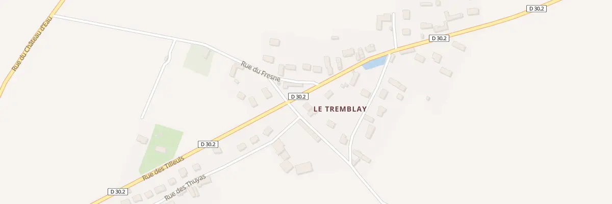 Plan du 1 Rue des Peupliers à Magny