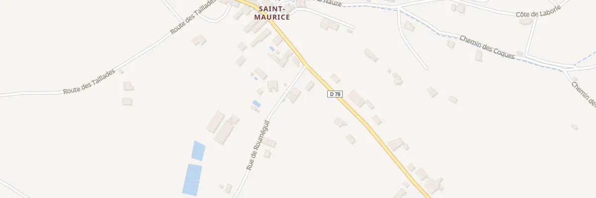 Plan du 3 Rue de Rouméguil à Lafrançaise