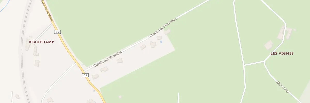 Plan du 12 Che des Ricardies à Solignac