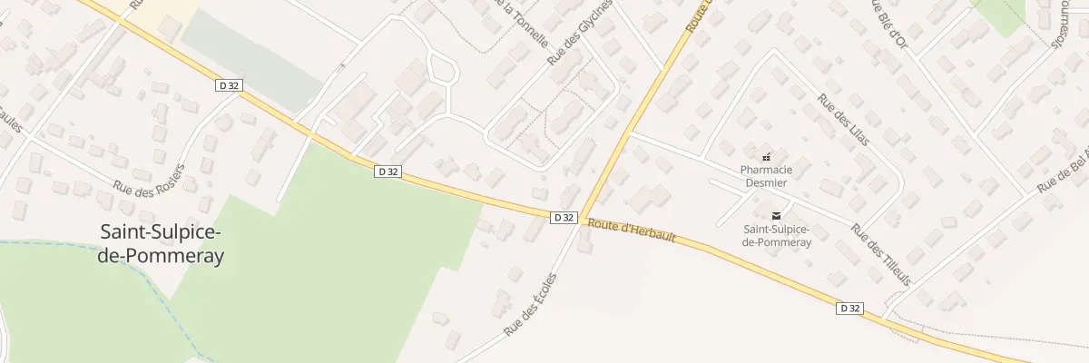 Plan du 18 Rte d’Herbault à Saint-Sulpice-de-Pommeray