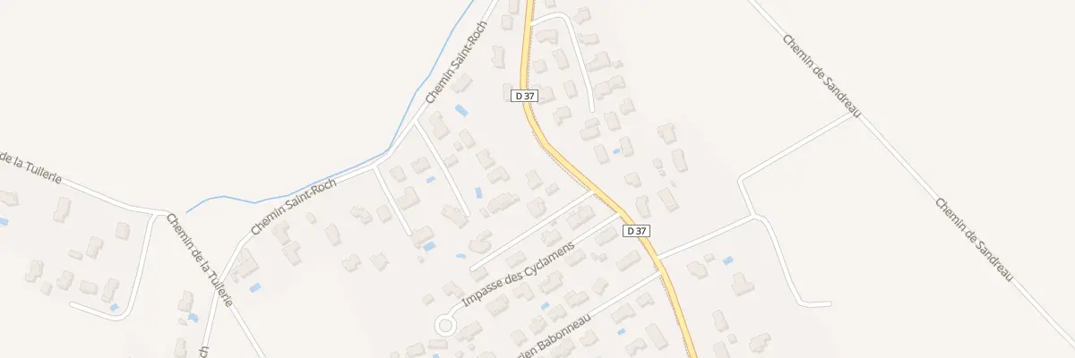 Plan du 28B Rte de Mondonville à Daux