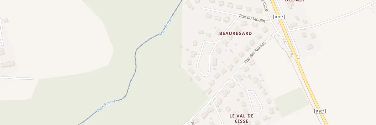 Plan du 21 Rue de la Fontaine à Fossé
