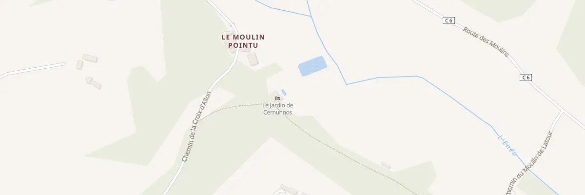 Plan du 174 Moulin Pointu à Sainte-Nathalène