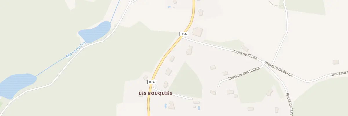Plan du 58A Les Bousquies à Saint-Crépin-et-Carlucet