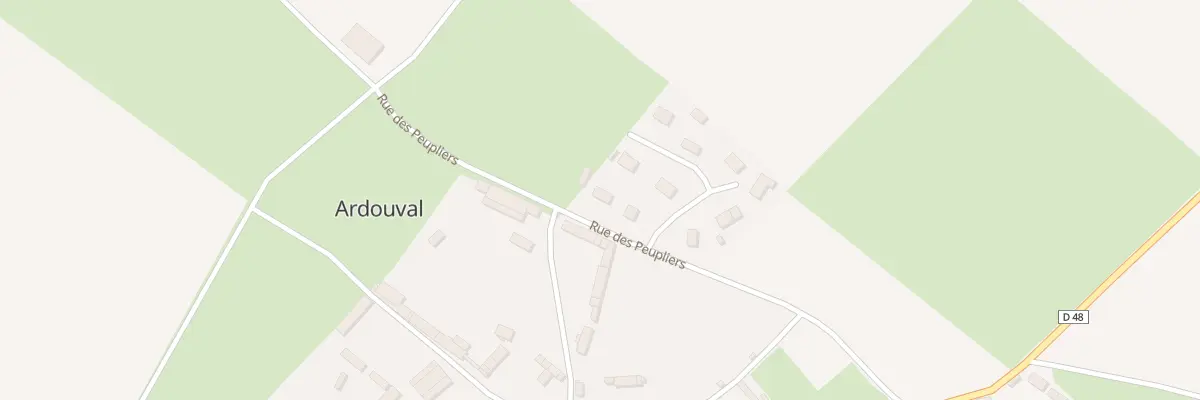 Plan du 9 Rue des Peupliers à Ardouval
