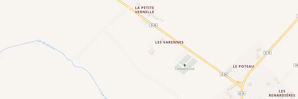 Plan du 5168 Les Varennes à Arpheuilles