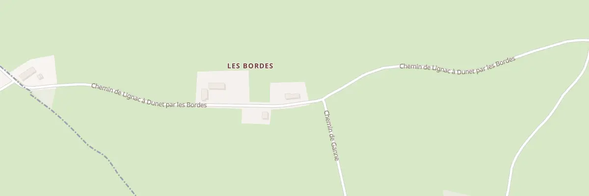 Plan du 5099 Les Bordes à Dunet