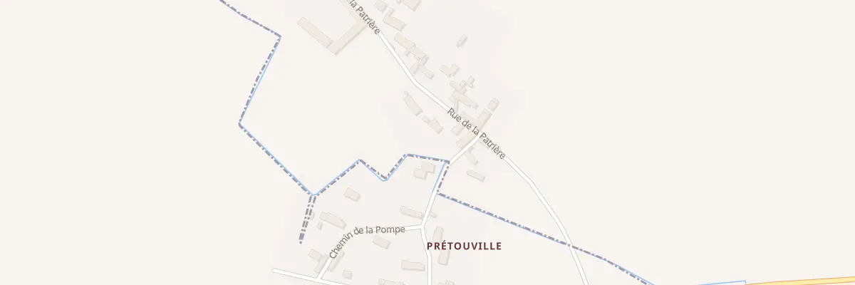 Plan du 4B Rue de la Patriere à Blandainville