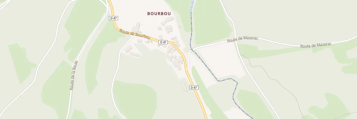 Plan du 5087 Bourbou à Gindou