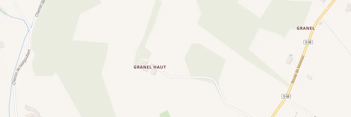Plan du 454 Rte de Moissac à Vazerac