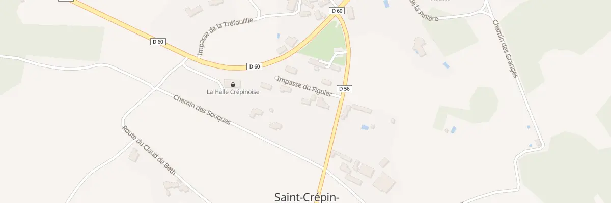 Plan du 3 Lot du Poujol à Saint-Crépin-et-Carlucet
