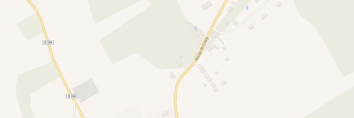 Plan du 29 Rte de Crécy à Saulnières