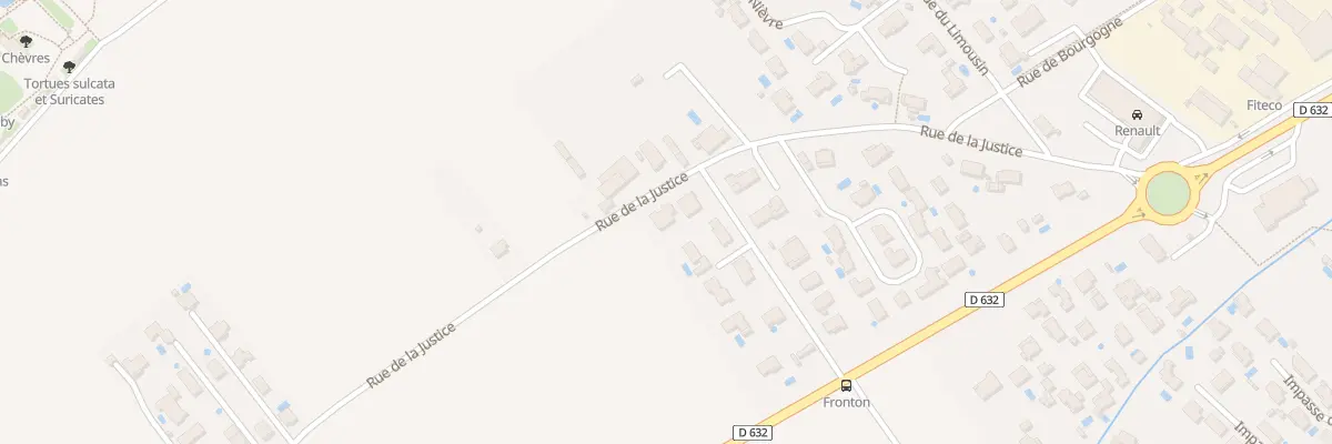 Plan du 15 Rue de la Justice à Plaisance-du-Touch